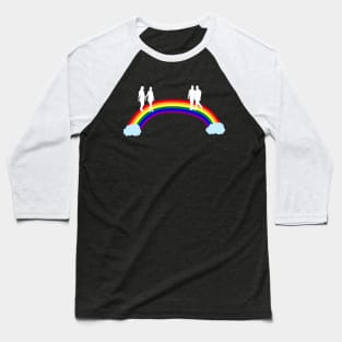 Rainbow bridge (light version) Baseball T-Shirt